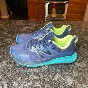 New Balance Dynasoft Nitrel V5 GTX Trail Running Blue Men's 9.5 Women's 11